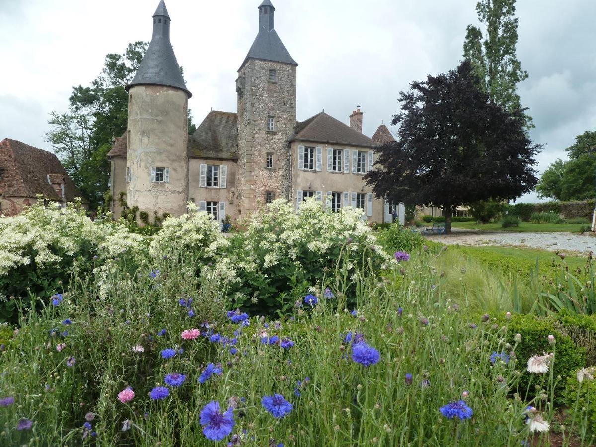 Chateau De Clusors Saint-Menoux Exteriér fotografie